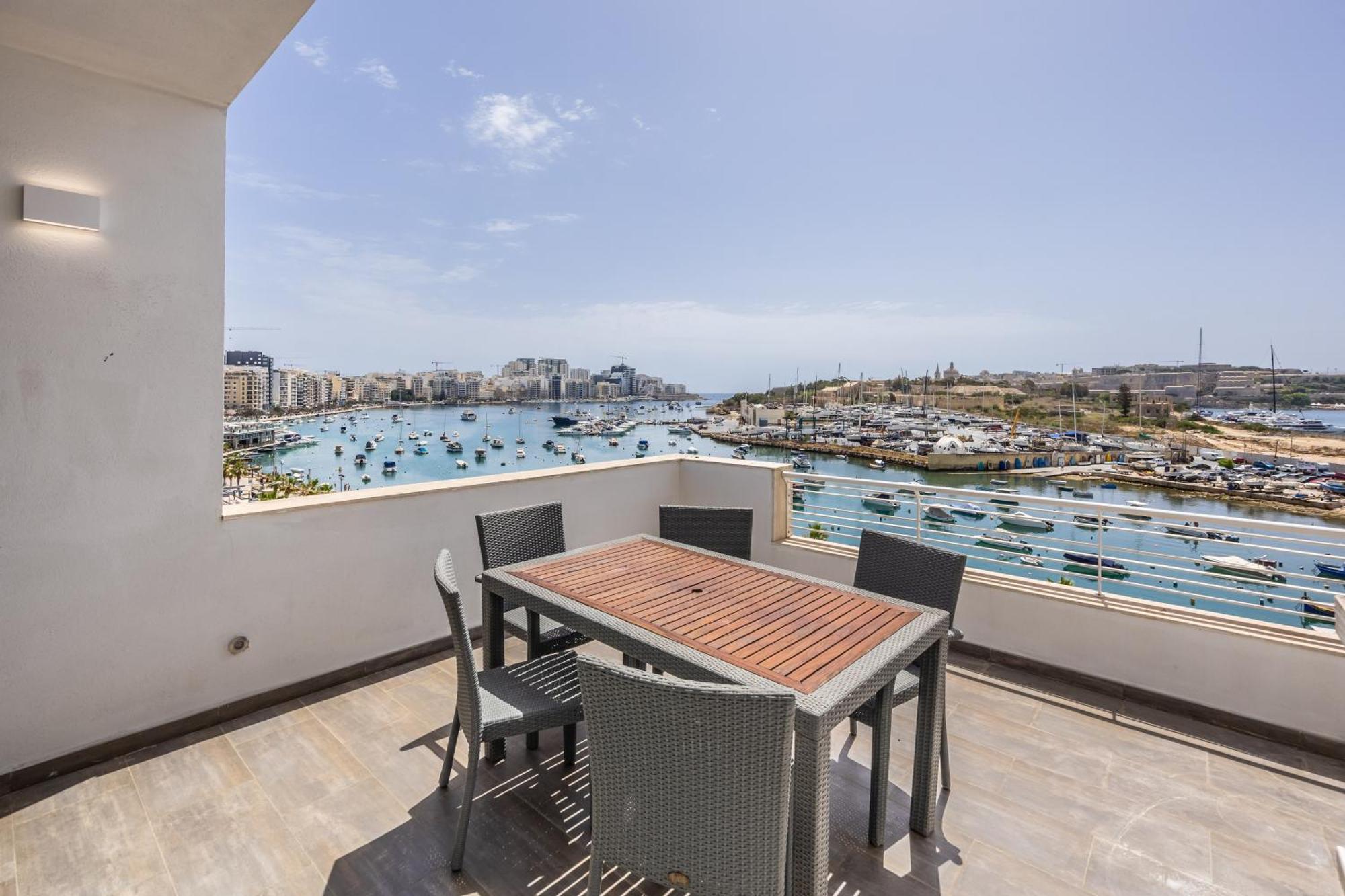 New Duplex Penthouse W Breathtaking Views By Sf Homes Gzira ภายนอก รูปภาพ
